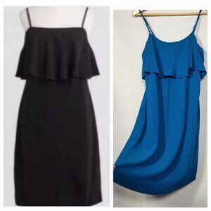 J Crew Women's Sheath Style Pebble Crepe Textured Dress Teal Blue Size 8